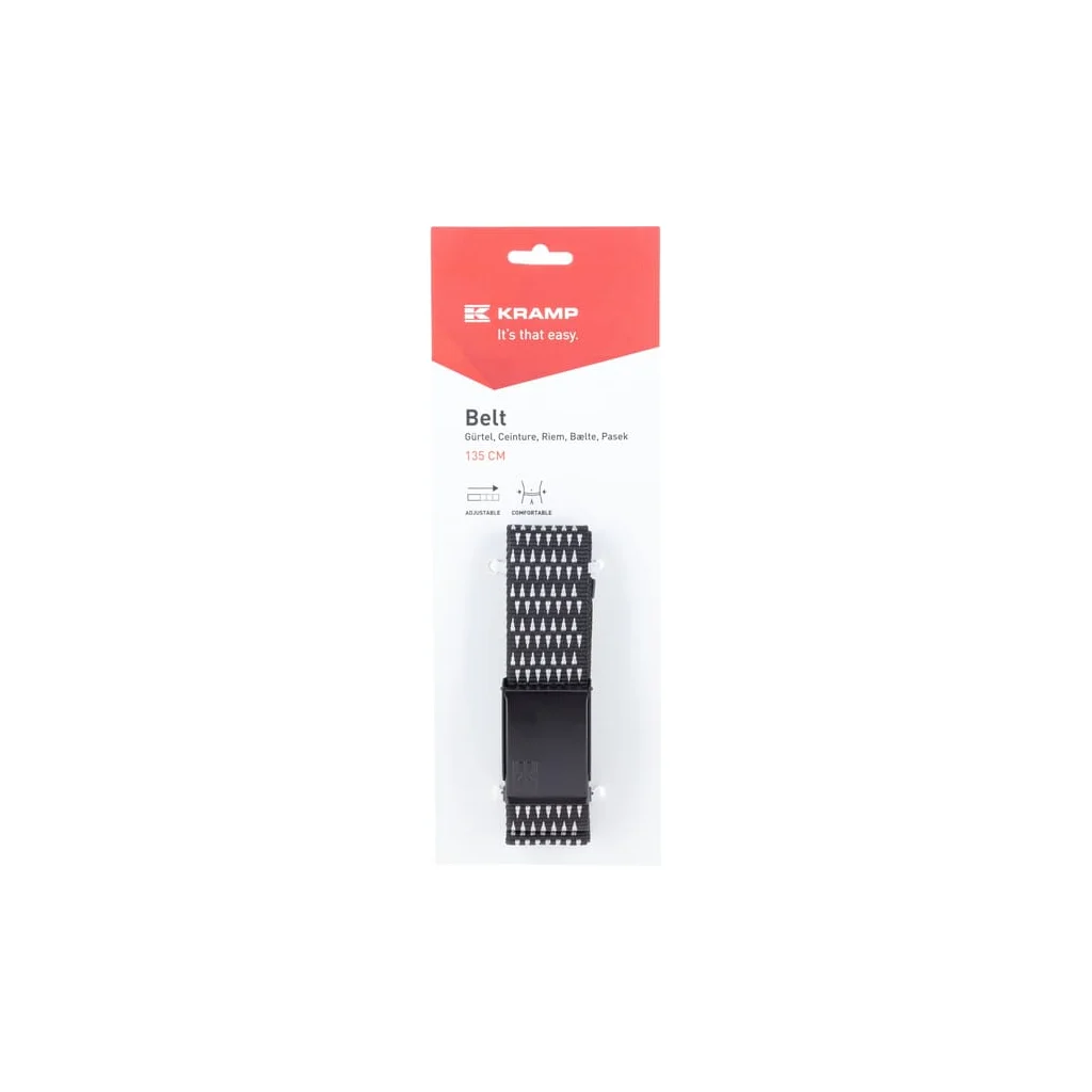 [AMAT2-333848] Curea Kramp 135cm, neagră/gri KW209930089135