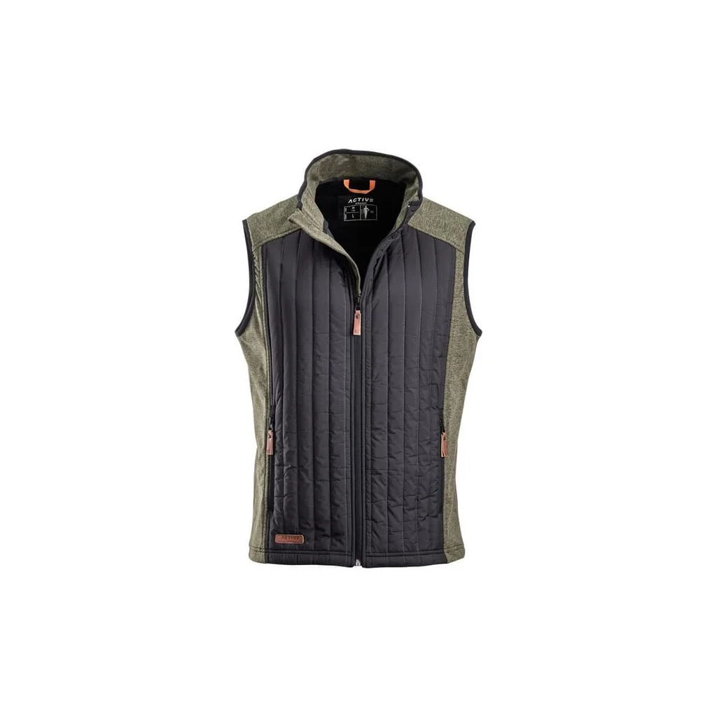 [AMAT2-333860] Vestă hibrid/polar, bărbați, măslinie, mărimea XS KW5011401902046