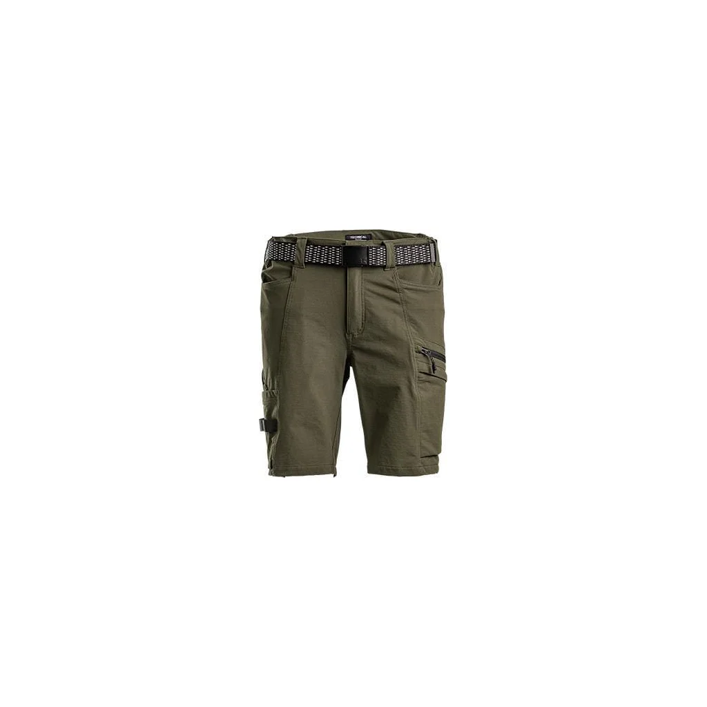 [AMAT2-333929] Pantaloni scurți 4W elastici măslinii XS KW202845002080