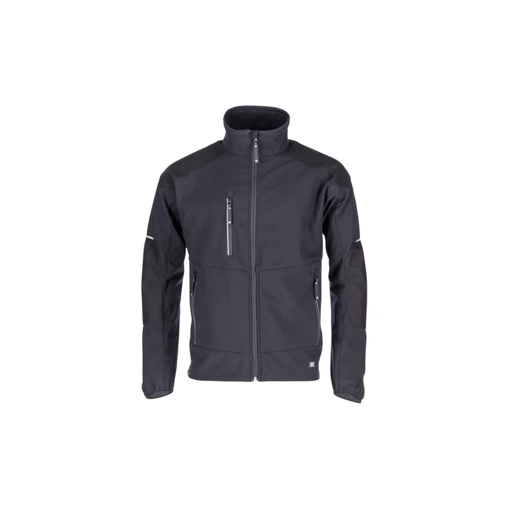 [AMAT2-334095] Jachetă Softshell bărbați neagră 5XL EU:68 Kramp Technical KW211680001068
