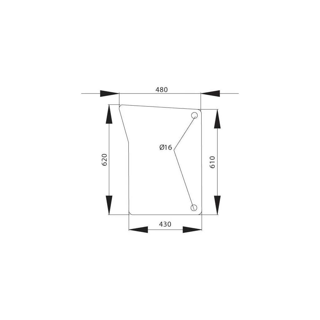 [AMAT2-334437] Geam frontal jos L151752N