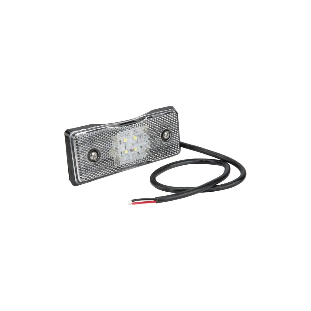[AMAT2-334670] Lampă gabarit LED dreptunghiulară 12/24V alb montare cu șurub Britax L4600LDV