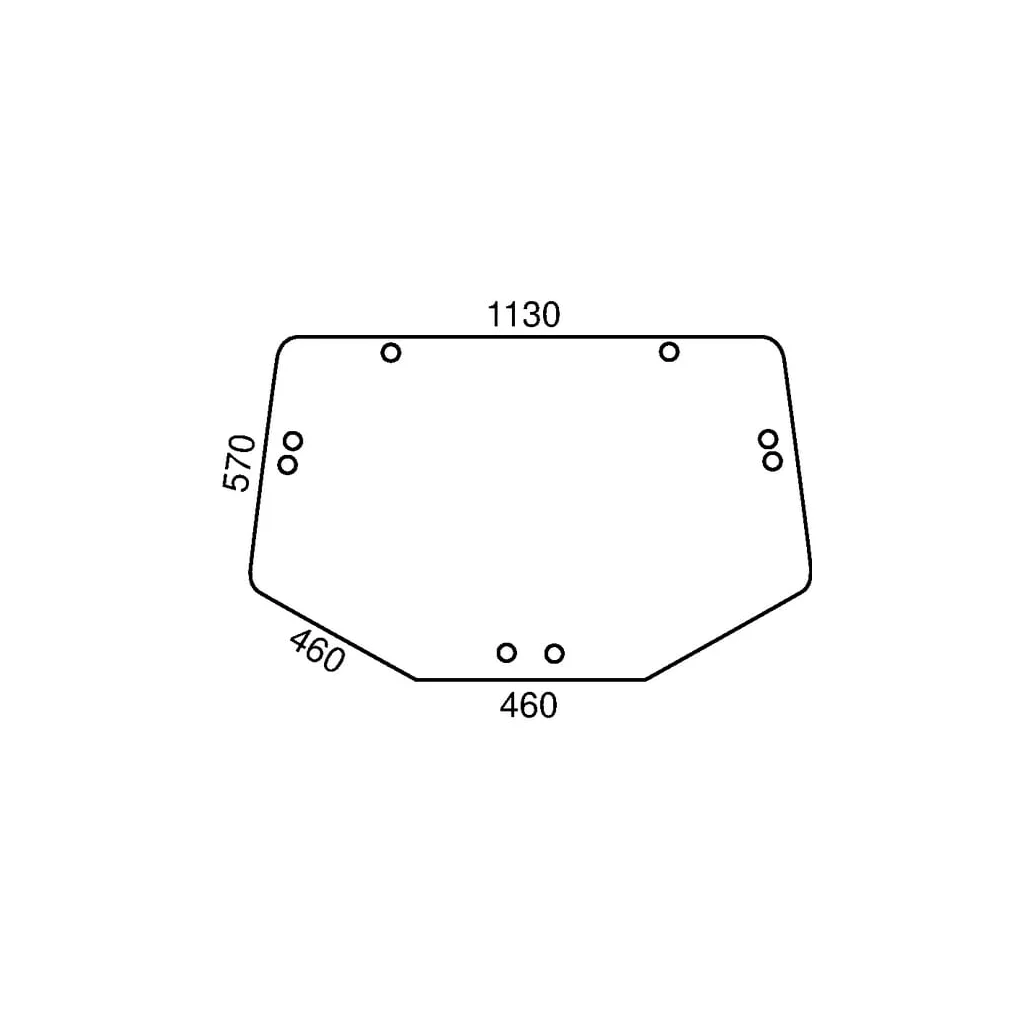 [AMAT2-335059] Geam spate superior L202528KR