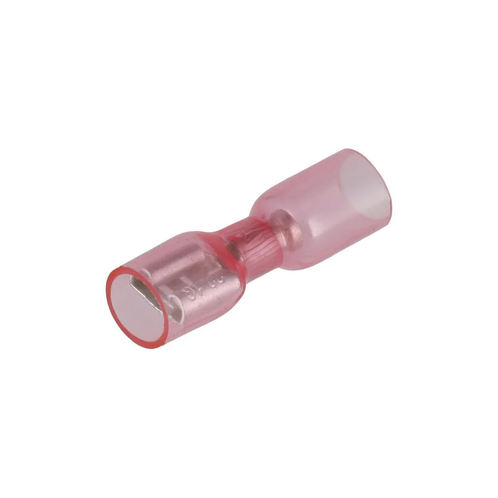 [AMAT2-335160] Conector inelar papuc, termocontractabil, interior, roșu, 0,5-1mm², 6,3x4,8mm LA901001