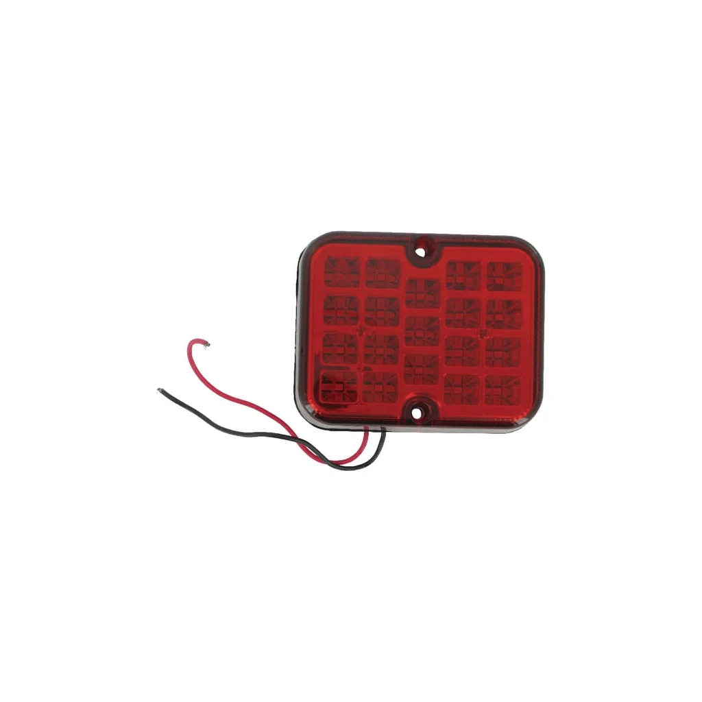 [AMAT2-335205] Proiector de ceață LED, pătrat, 12-24V, roșu, 101x80.7x30mm LA91263KR