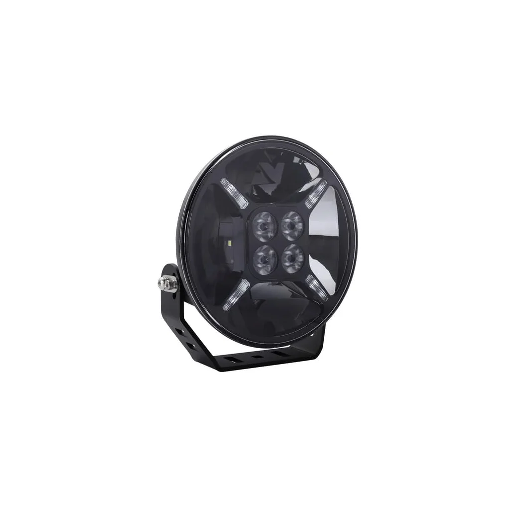 [AMAT2-335222] LED far, 60W, rotund, 9-36V, diametru 180mm, fază lungă/fază scurtă, lumini de parcare duble, Kramp LA80040