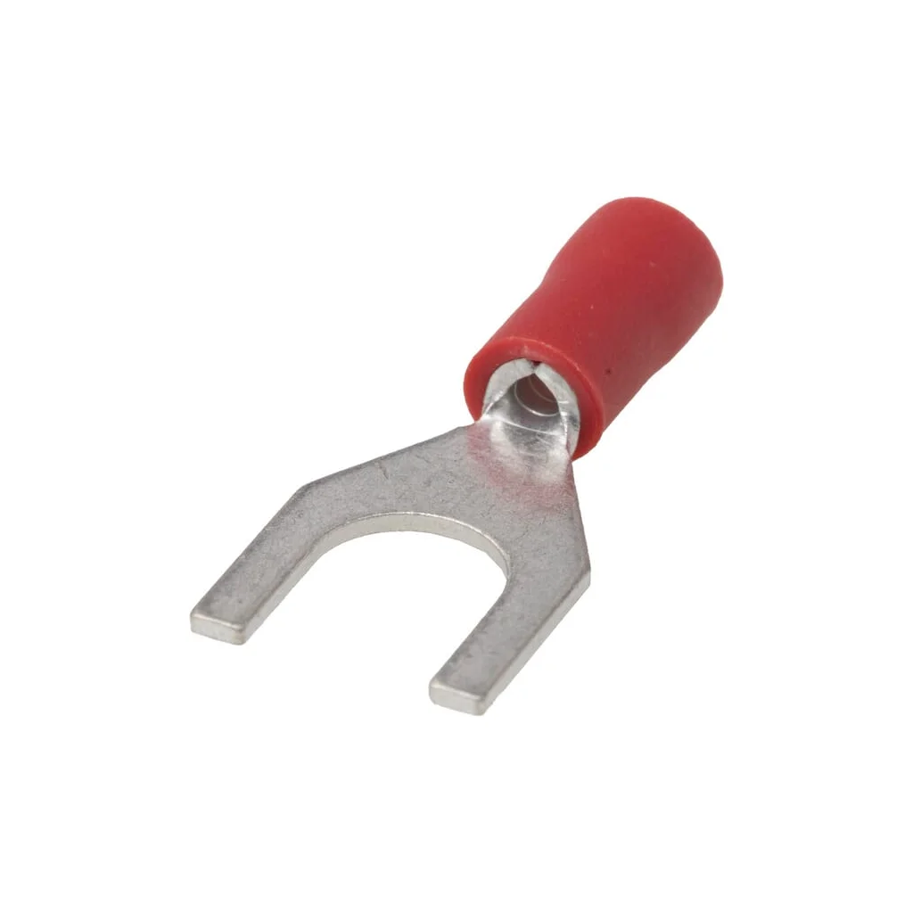 [AMAT2-335413] Terminal furcă, roșu, diametru 0,5-1mm² 6,4mm (100x) LA9190CKR