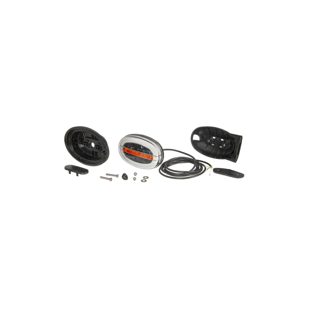 [AMAT2-335452] Lampă frontală multifuncțională LED, ovală, 12-24V, 136,4x91x40mm, Kramp LA80034