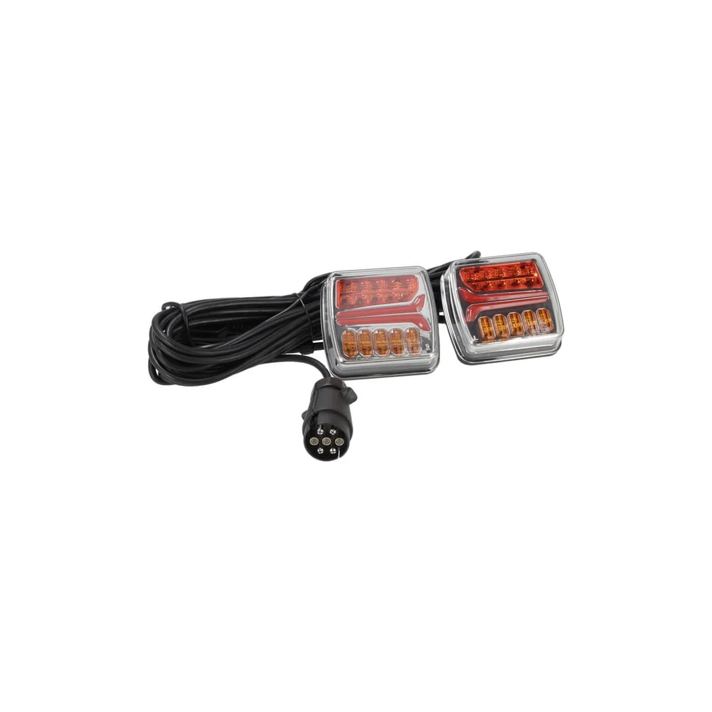 [AMAT2-335465] Set lămpi LED spate 12-24V montabile cablu 12,5m Kramp LA60048