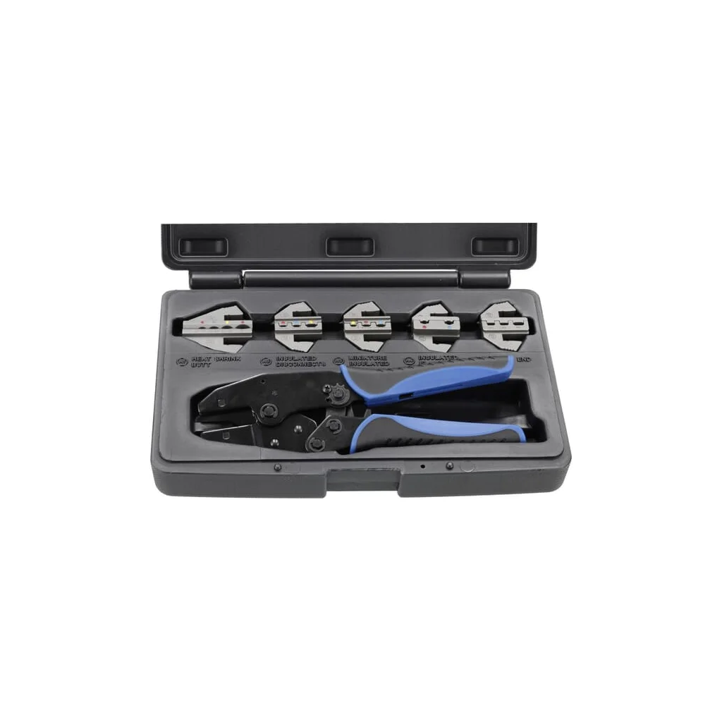 [AMAT2-335760] Clește de sertizare din oțel carbon 9", cu 5 matrițe LAT2000ASS3KR