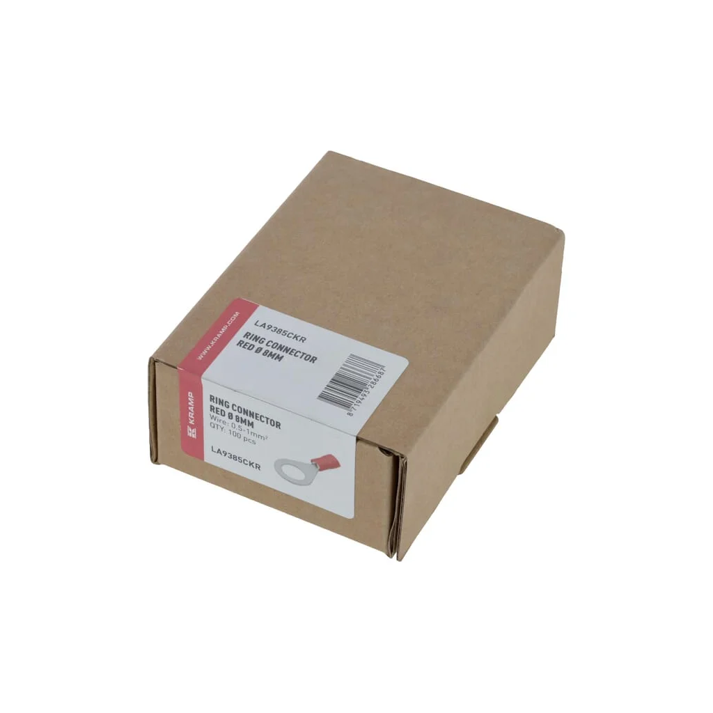 [AMAT2-335854] Conector inelar, roșu, 0,5-1mm² Ø8mm (100x) LA9385CKR