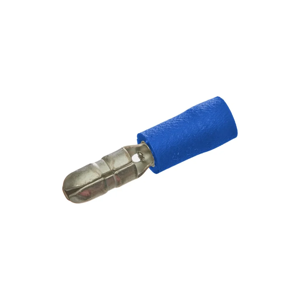 [AMAT2-336040] Conector Bullet masculin, albastru, 1.5-2.5mm² Ø5mm (100x) LA9025CKR