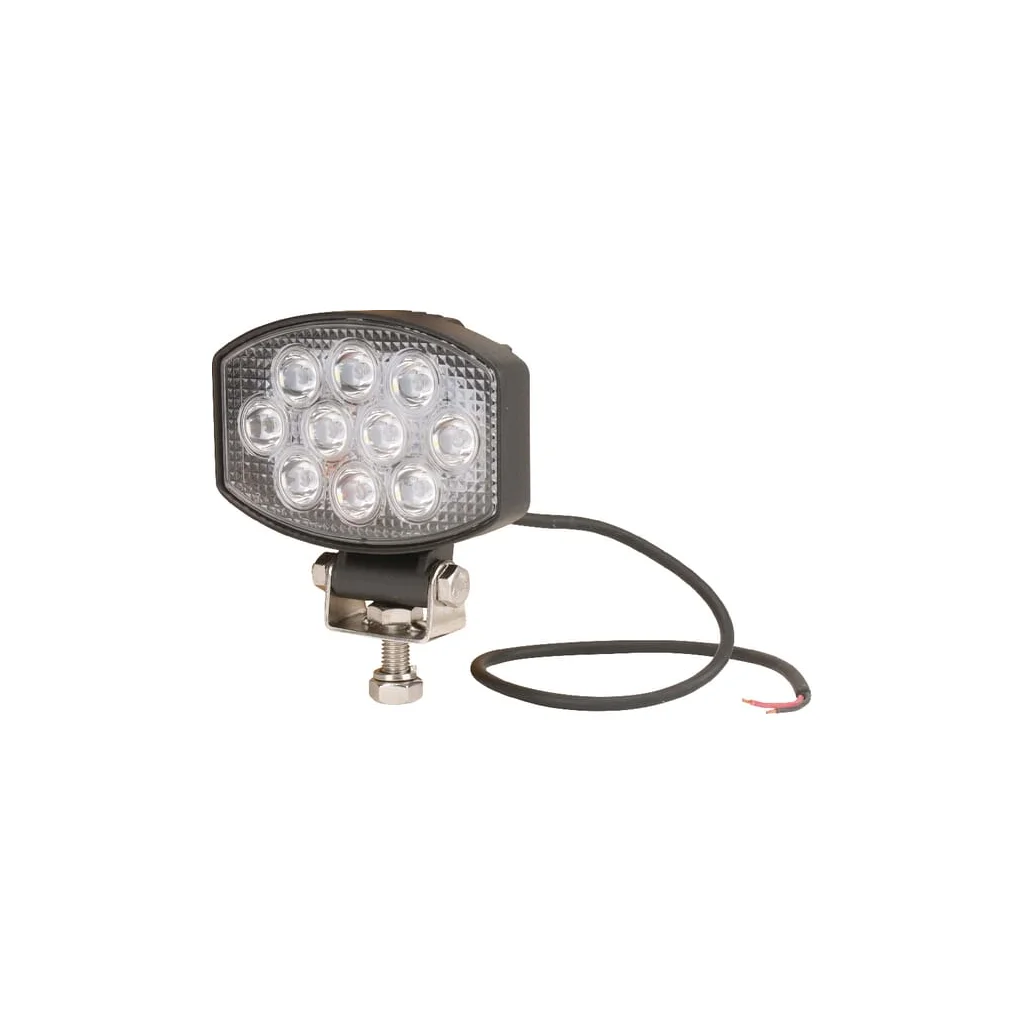 [AMAT2-336107] Lampă de lucru LED 15W 1900lm ovală 10/30V 120x38x80mm tip flood 10 LED-uri Kramp LA10020