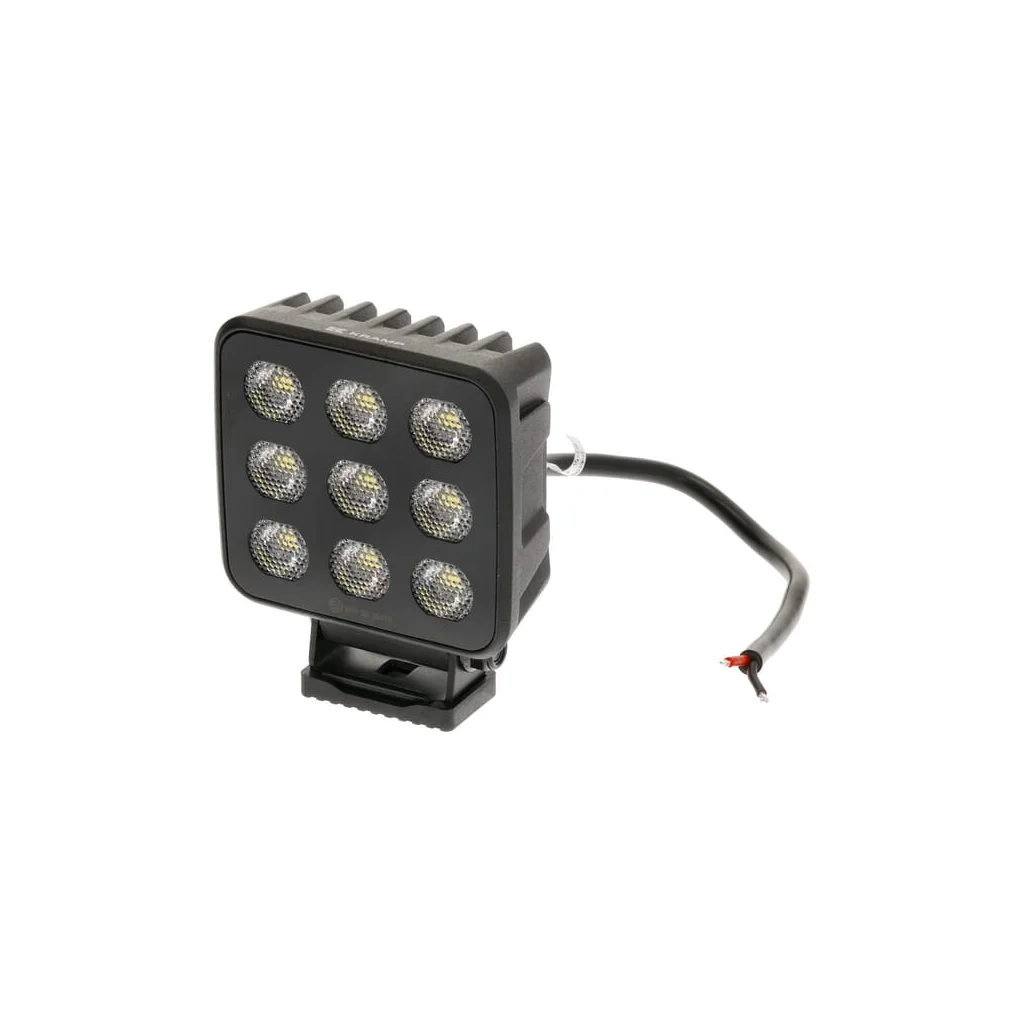 [AMAT2-336121] Lampă de lucru LED, 90W, 6800lm, pătrat, 12/24V, alb, 108x120.7x52.7mm mufă Deutsch, flux, 18 LED-uri LA10833