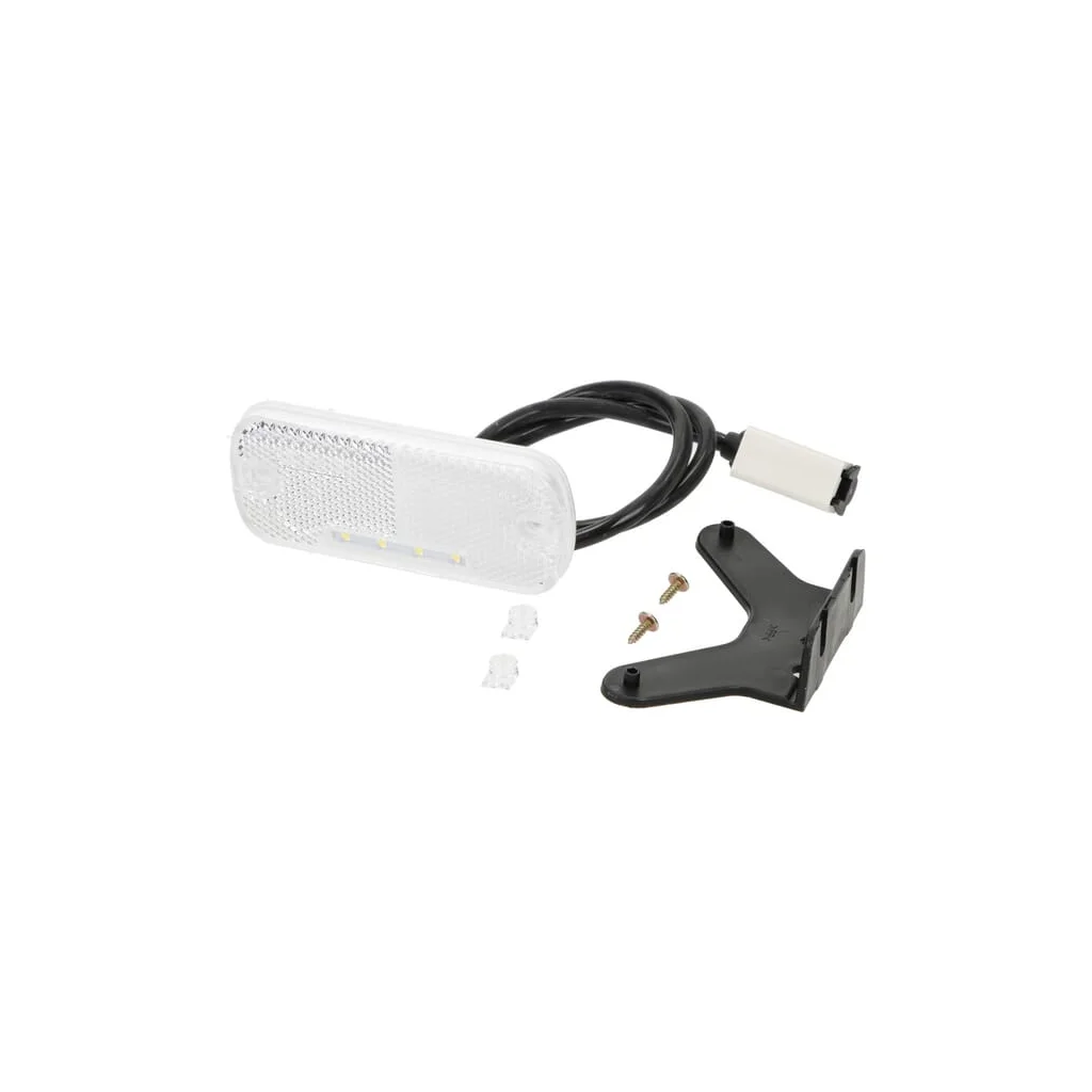 [AMAT2-336143] Lampă de poziție față dreptunghiulară mufă Jaeger LED 12-24V Kramp LA30101