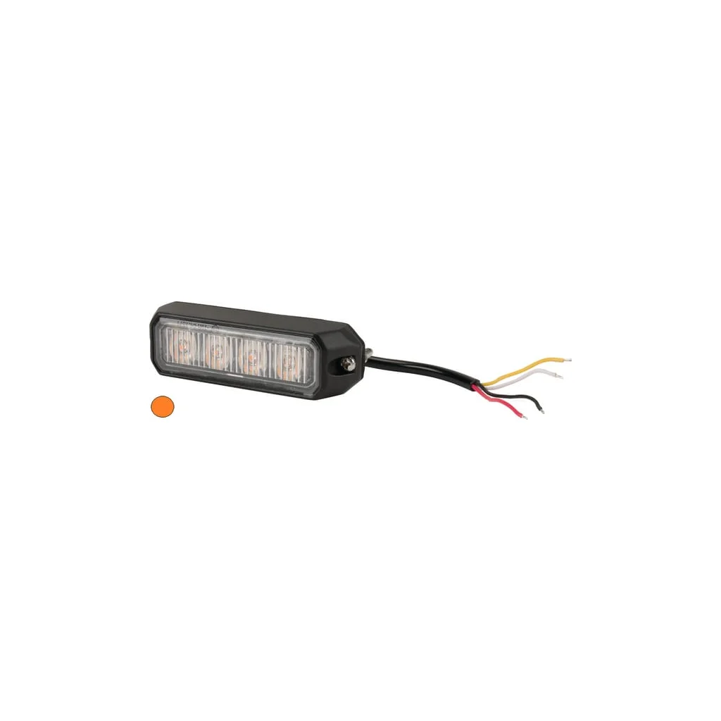 [AMAT2-336155] Lanternă galbenă cu 4 LED-uri LA20013
