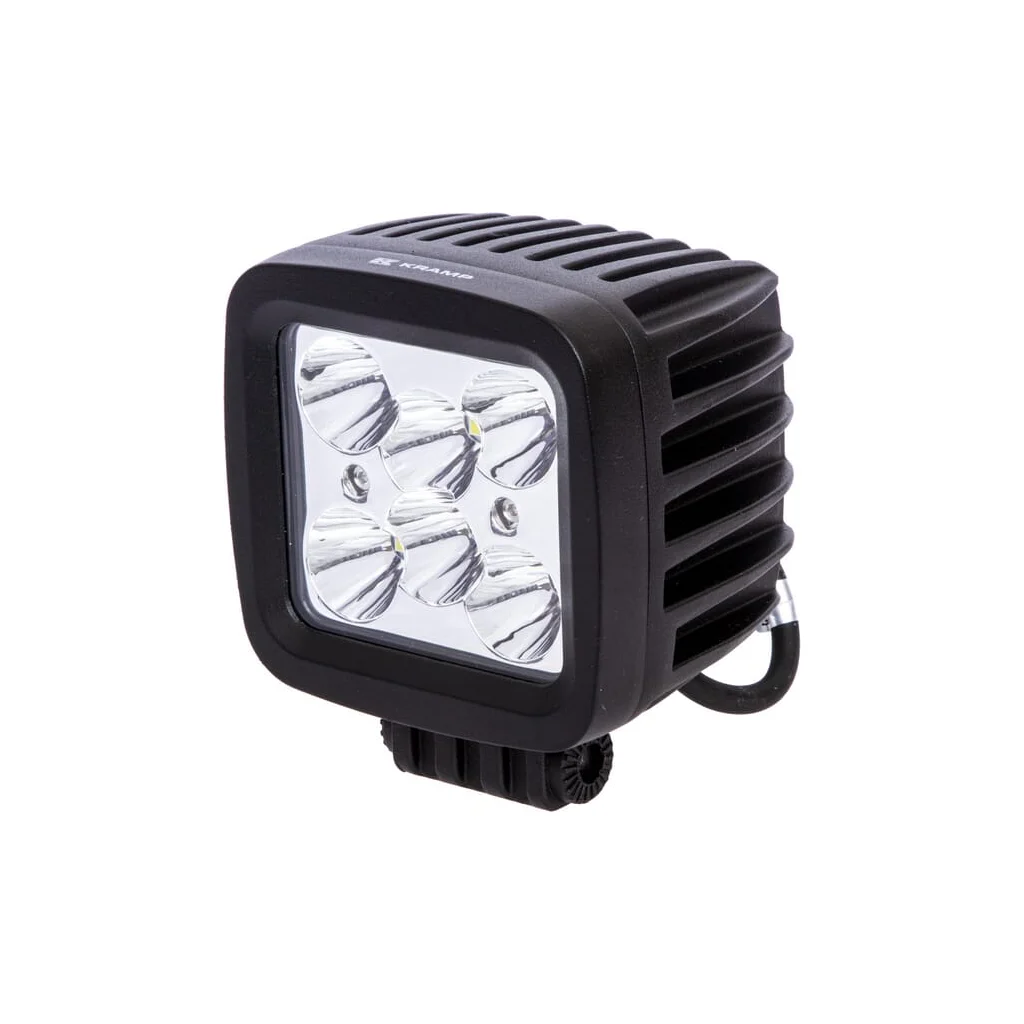 [AMAT2-336163] Lampă de lucru LED 42W 3780lm pătrată 10/30V 100mm tip spot 6 LED-uri Kramp LA10027