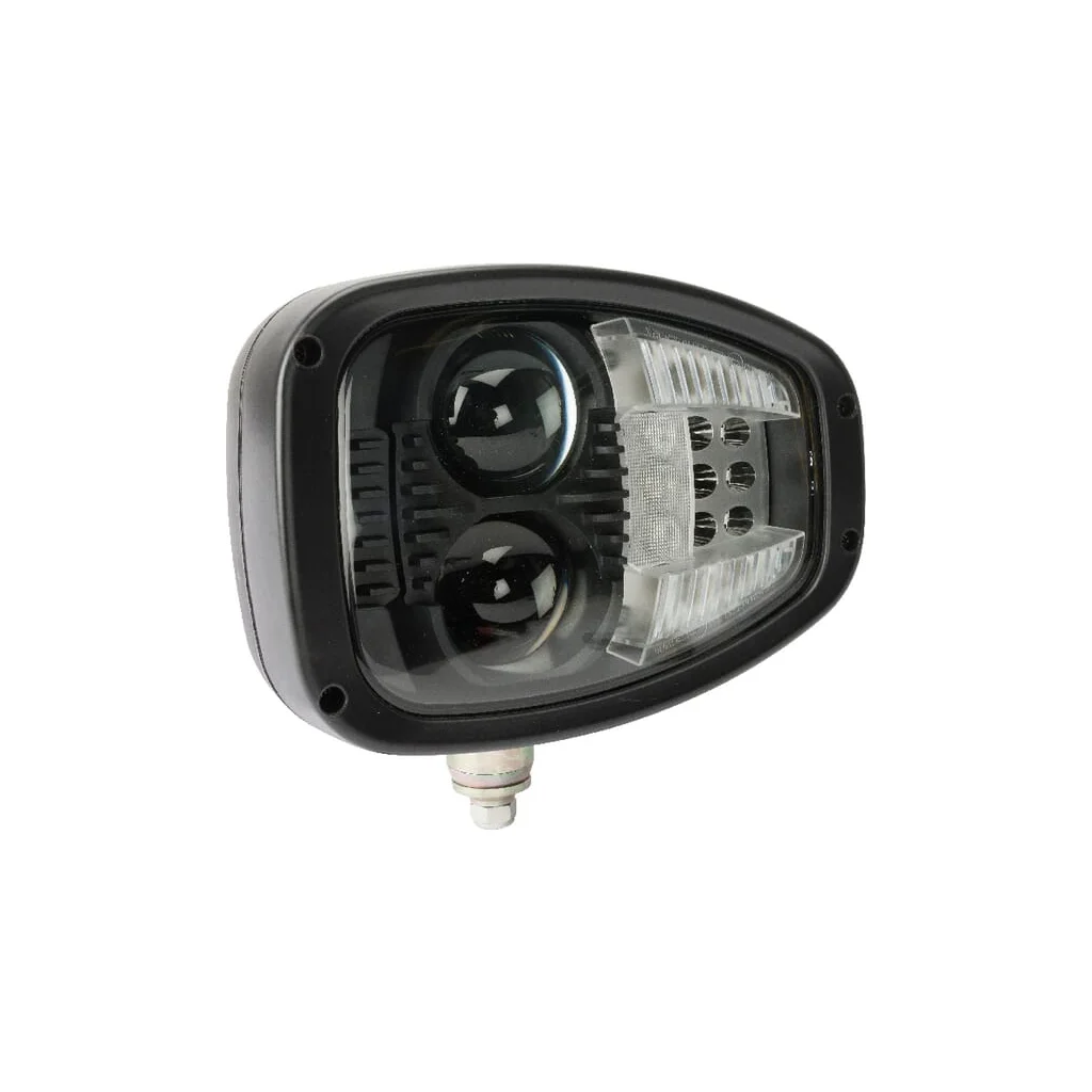 [AMAT2-336182] Far cu LED, LH heavy duty, 22/32W, dreptunghiular, 12-24V, 240x127x164mm, Deutsch 6 pini, încălzit, fază lungă/fază scurtă, Kramp LA10209