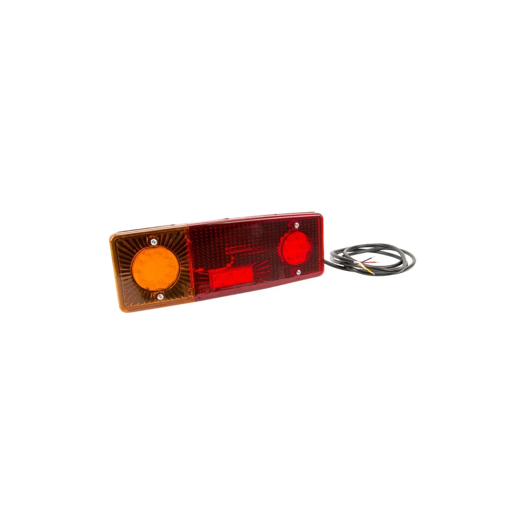 [AMAT2-336266] Lampă spate multifuncțională LED stânga dreptunghiulară 12-24V 287,5x100,5x65mm Kramp LA40019