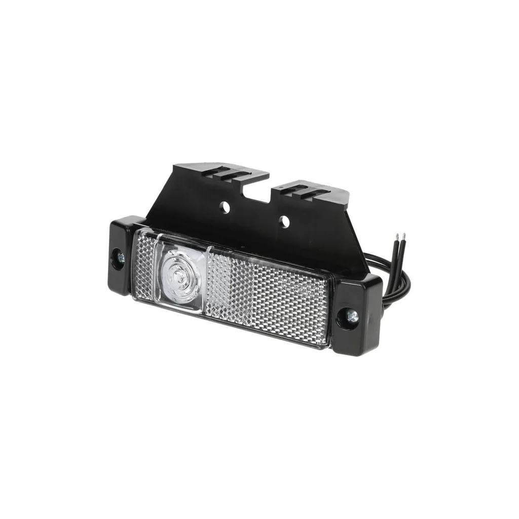 [AMAT2-336280] Lampă de poziție față dreptunghiulară cablu de conectare cu suport LED 12-24V Kramp LA30143