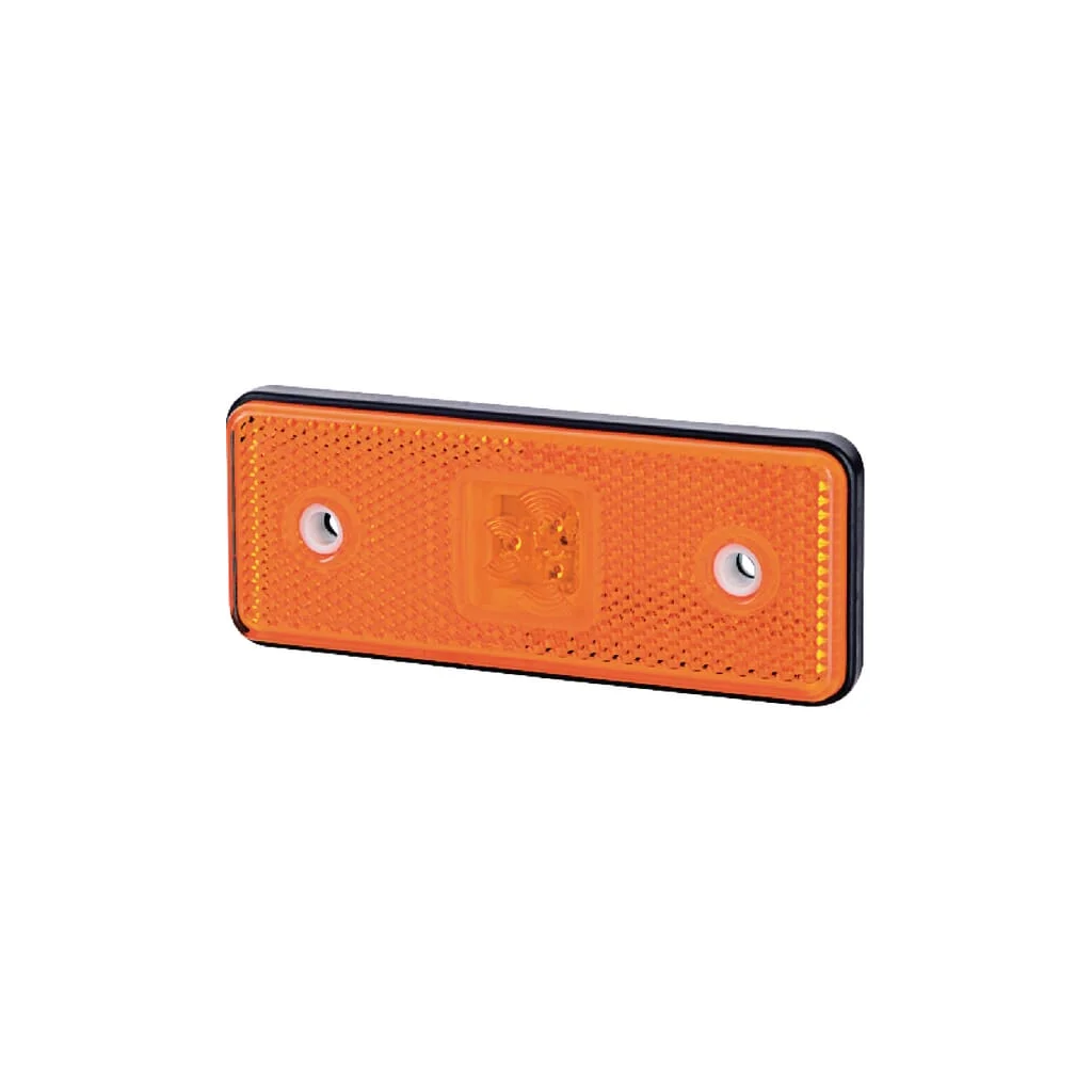 [AMAT2-336297] Lampă gabarit LED 0,4/0,7W dreptunghiulară 12-24V portocalie 112x45x11mm 3 LED-uri Gopart LA35053