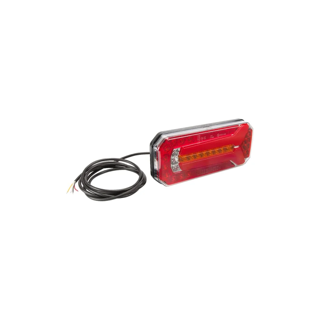 [AMAT2-336335] Lampă spate multifuncțională LED dreptunghiulară 12-24V 236x104x61,5mm Kramp LA40053