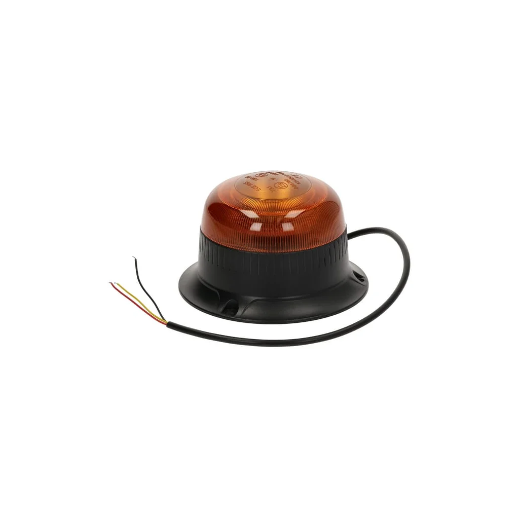 [AMAT2-336364] Girofar LED, profil redus, 15W, 12-24V, chihlimbar, cu șurub, Ø 86mm x67mm LA20094