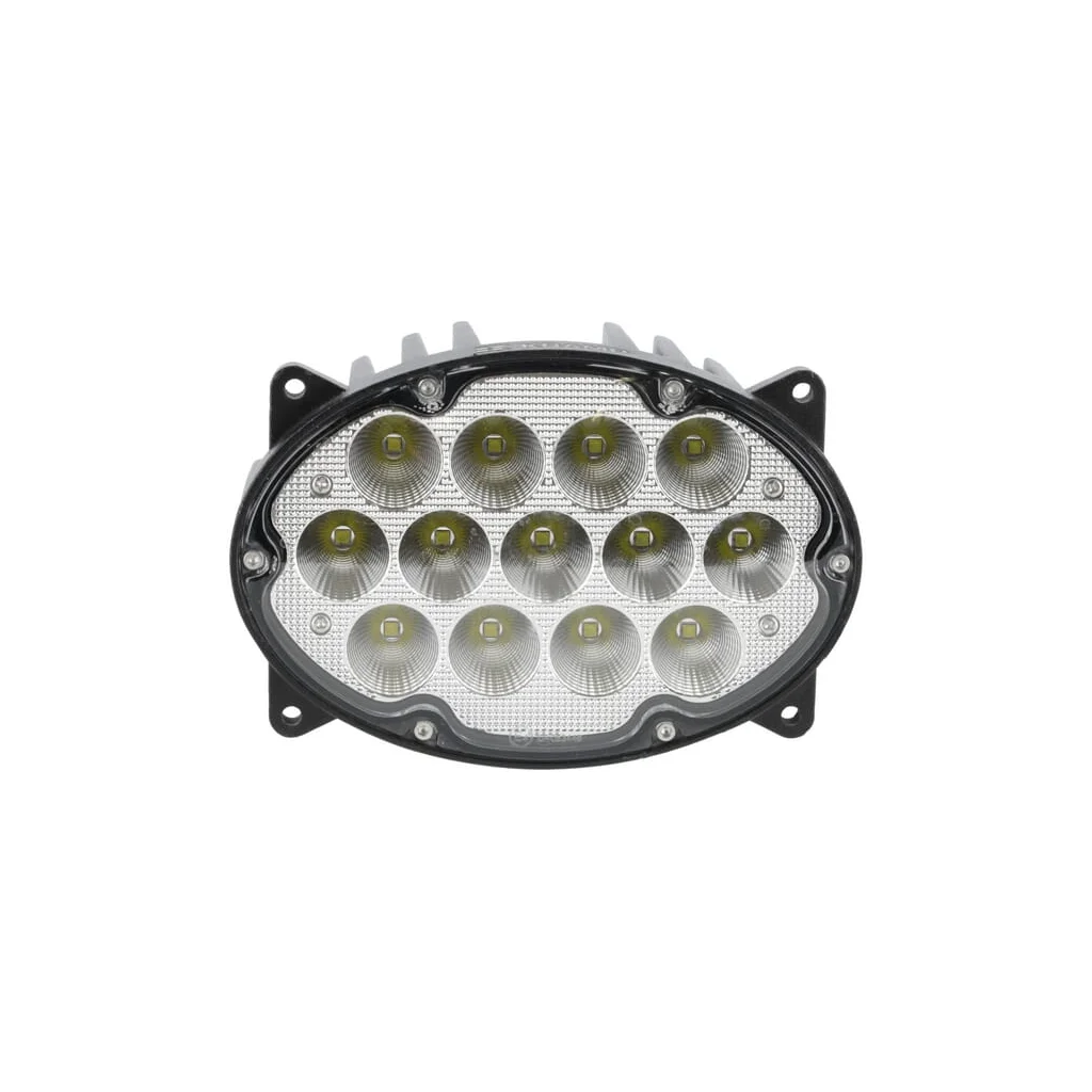 [AMAT2-336385] Lampă de lucru LED, 65W, 5200lm, ovală, 10/30V, 161x110x90mm, proiector rază largă, 13 LED-uri, H4, Kramp LA10559