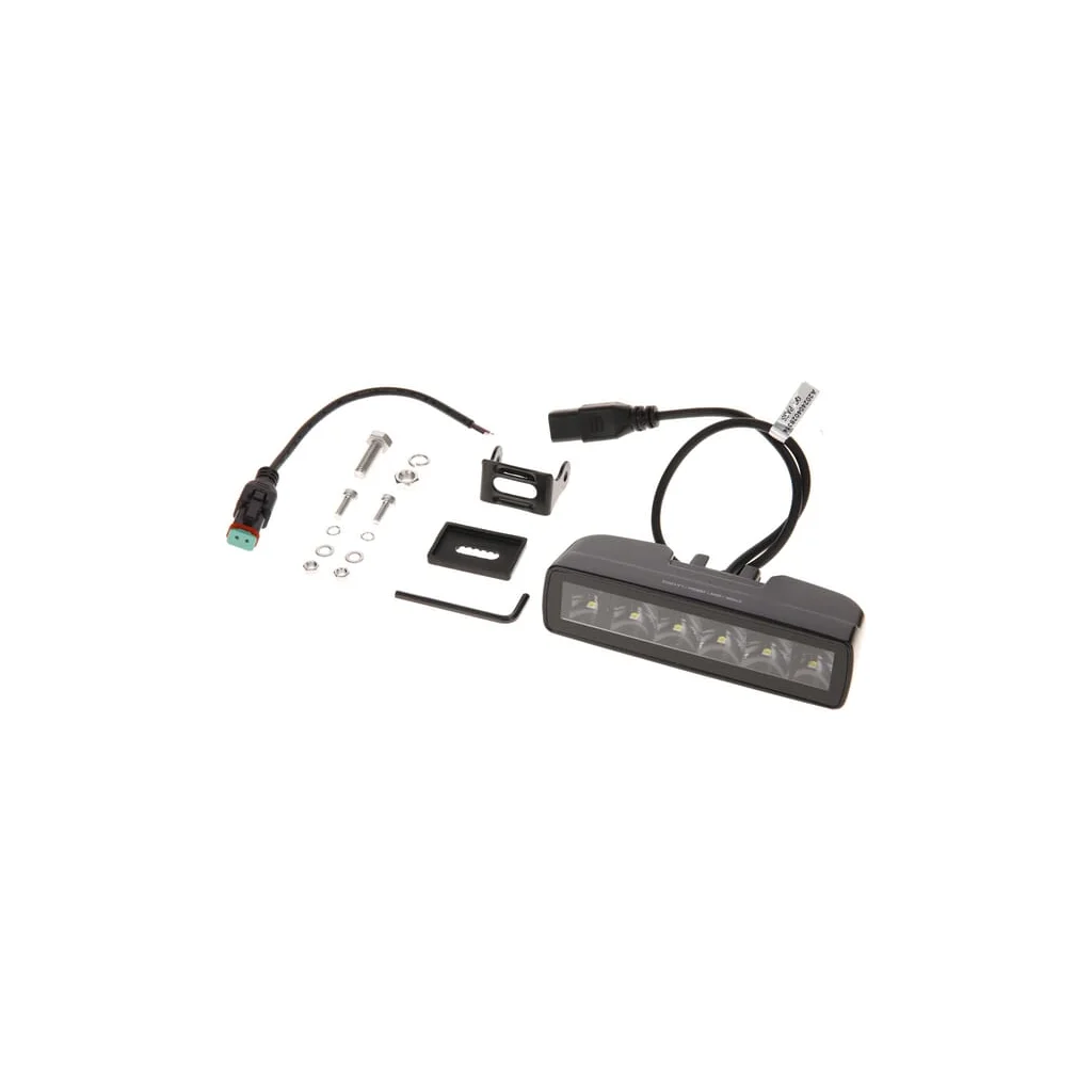 [AMAT2-336515] Lampă de lucru indirectă cu LED-uri, 30W, 2880lm, dreptunghiulară, 12/24V, albă, 157x49.7x60mm mufă Deutsch, spot, 6 LED-uri LA10609