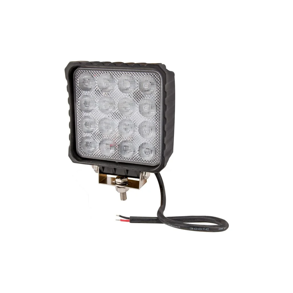 [AMAT2-336566] Lampă de lucru LED 48W 3840lm pătrată 10/30V 112x54,5x136mm tip flood 16 LED-uri Kramp LA10047