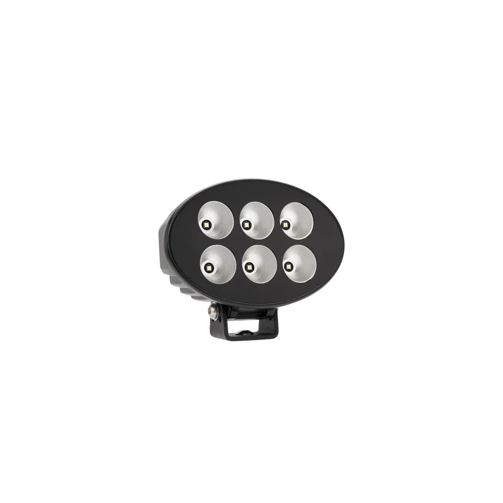 [AMAT2-336592] Lumină de lucru LED, 36W, 3500lm, ovală, 12/24V, 155x105x58mm, Flood, 6LED-uri, Serie neagră LA10622