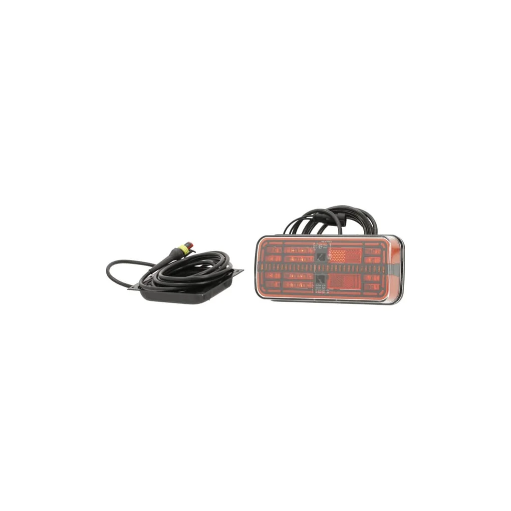 [AMAT2-336601] Lampă multifuncțională spate LED dreptunghiulară 12V (rezistență integrată) 200,5x85,3x28,9mm Kramp LA40070