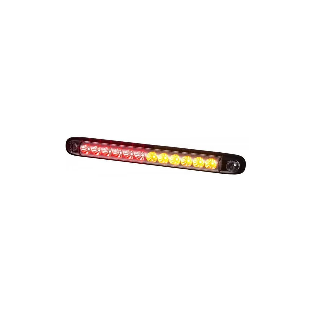 [AMAT2-336614] Lampă spate LED dreptunghiulară 12-24V roșu/portocaliu 257x27x20mm 12 LED-uri Kramp LA40067