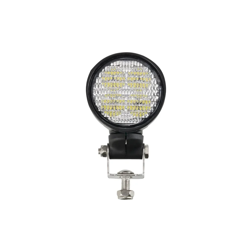 [AMAT2-336616] Lampă de lucru LED 40W 4000lm rotundă albă 10/30V 84x126x71,8mm mufă Deutsch 4 LED-uri 360° Kramp LA10550