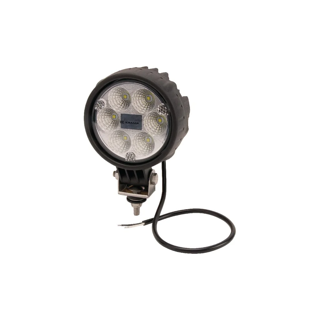 [AMAT2-336631] Lampă de lucru LED 29W 2500lm rotundă 10/30V diametru 117mm tip flood 6 LED-uri Kramp LA10013