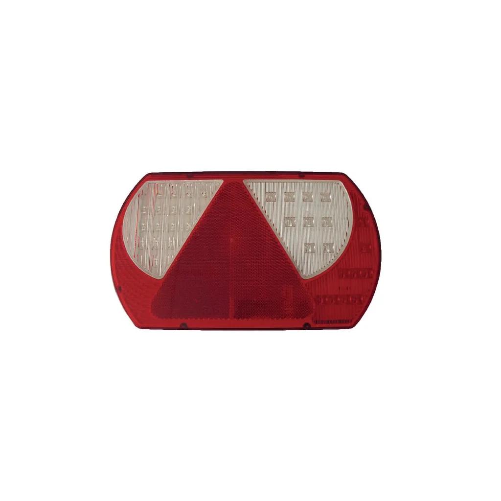 [AMAT2-336644] Lumină spate dreapta LED, 9/10.3W, rectangulară, 12/24V, alb/negru/galben/roșu/maro, prindere cu șuruburi, 237x29x140mm, 47 LED-uri LA260220