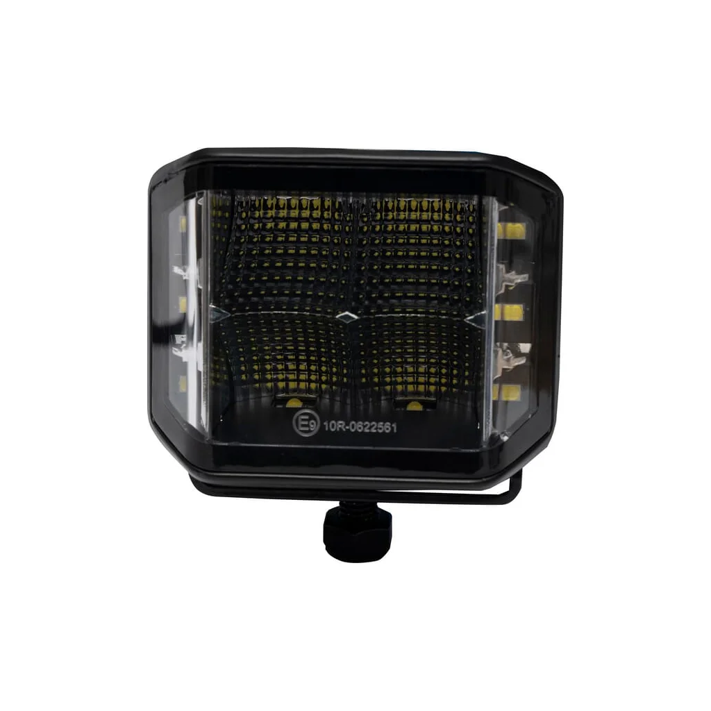 [AMAT2-336655] Lampă de lucru LED, 70W, 5060 lm, pătrat, 12/24V, alb, 53.7x75.5x32.3mm Deutsch plug, Flood, 10LED's LA10613