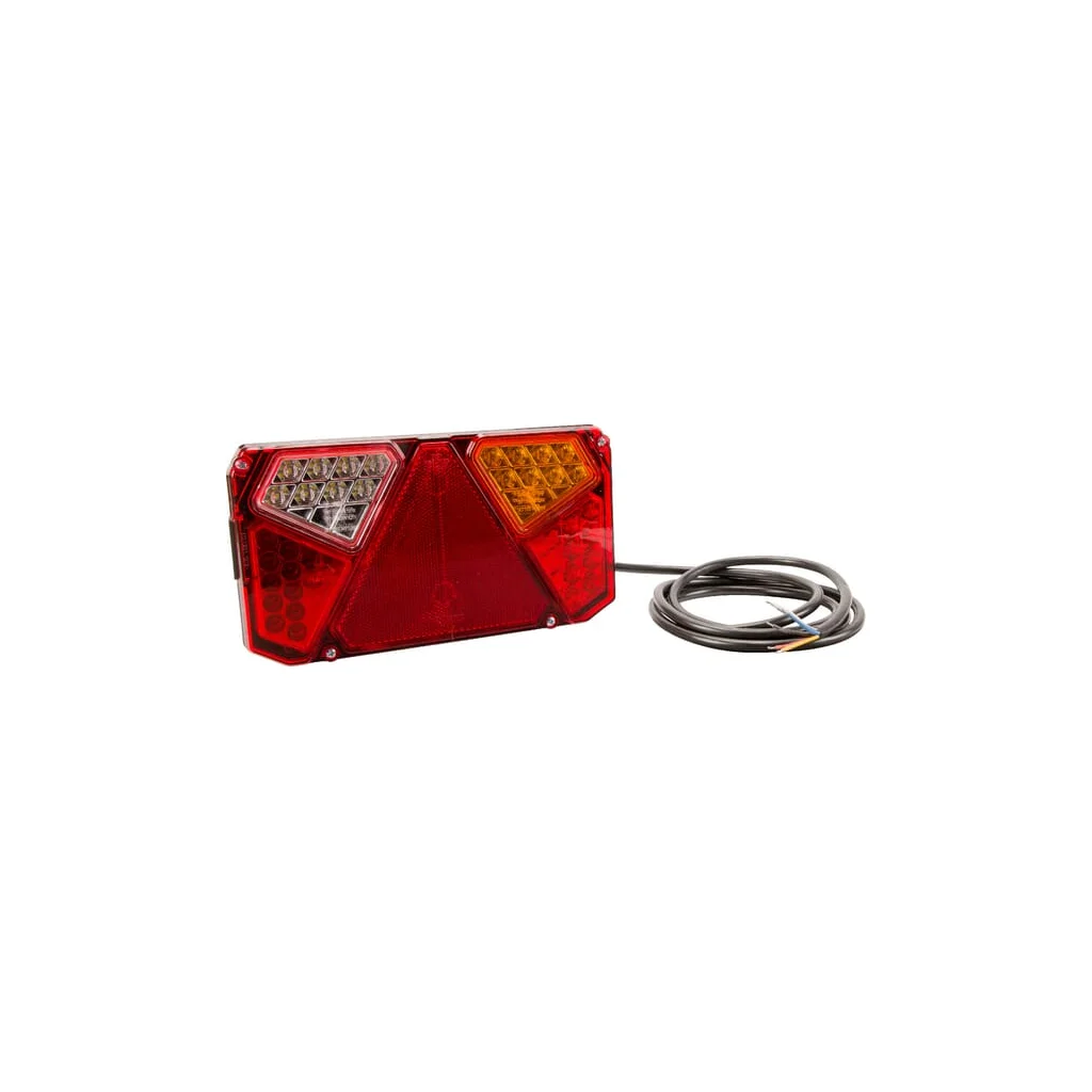 [AMAT2-336715] Lampă spate multifuncțională LED dreapta dreptunghiulară 12-24V 242x134x36,5mm Kramp LA40005