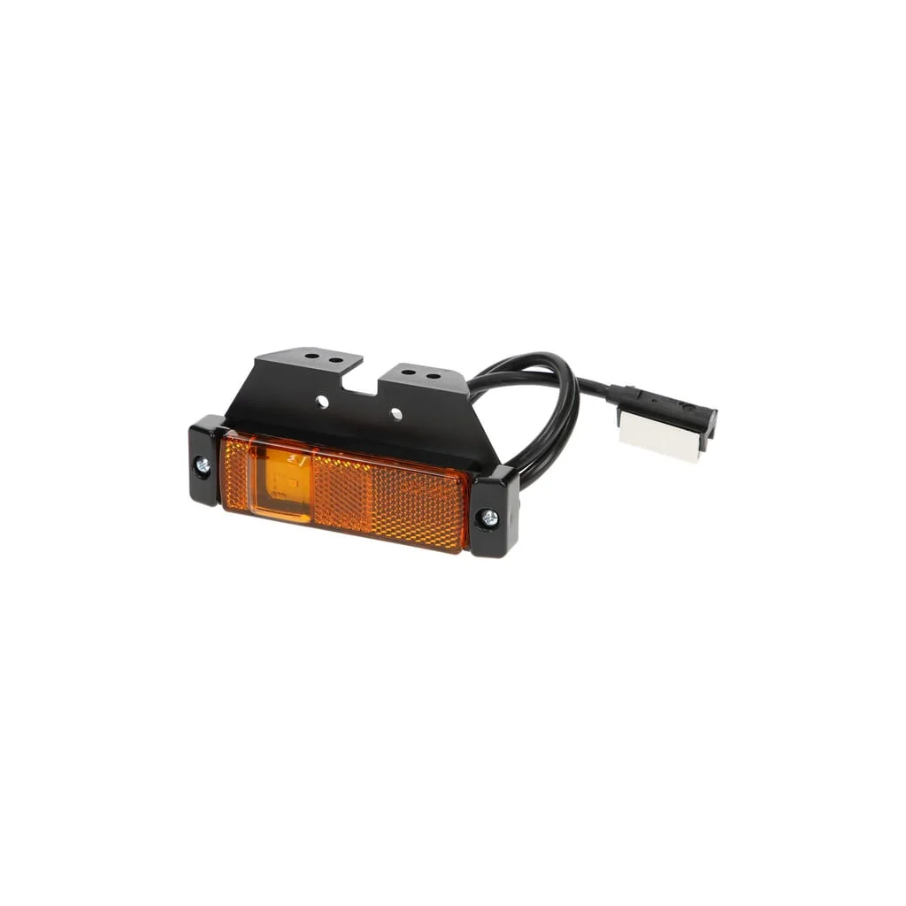 [AMAT2-336754] Lampă de poziție laterală dreptunghiulară mufă Jaeger cu suport LED 12-24V Kramp LA30132