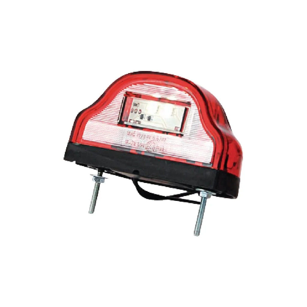 [AMAT2-336791] Lampă număr înmatriculare LED 12-24V roșie 101x58,5x59,6mm Kramp LA41001