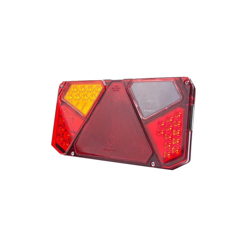 [AMAT2-336870] Lampă spate multifuncțională LED stânga dreptunghiulară 12-24V 242x134x36,5mm Kramp LA40917