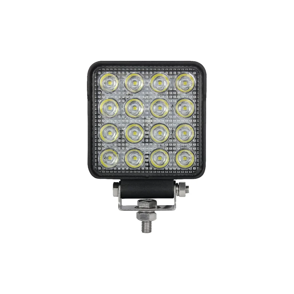 [AMAT2-336954] Lampă de lucru LED 25W 3040lm pătrată 10/30V 108x48x108mm tip spot 16 LED-uri Kramp LA10024