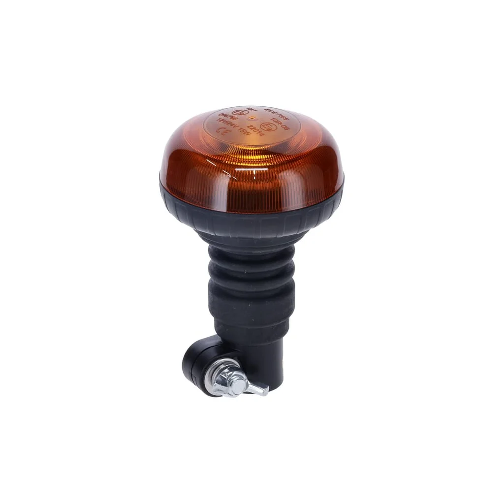 [AMAT2-336988] Girofar LED, profil redus, 19W, 12-24V, chihlimbar, montare pe stâlp flexibil, Ø 86mm x138mm LA20092