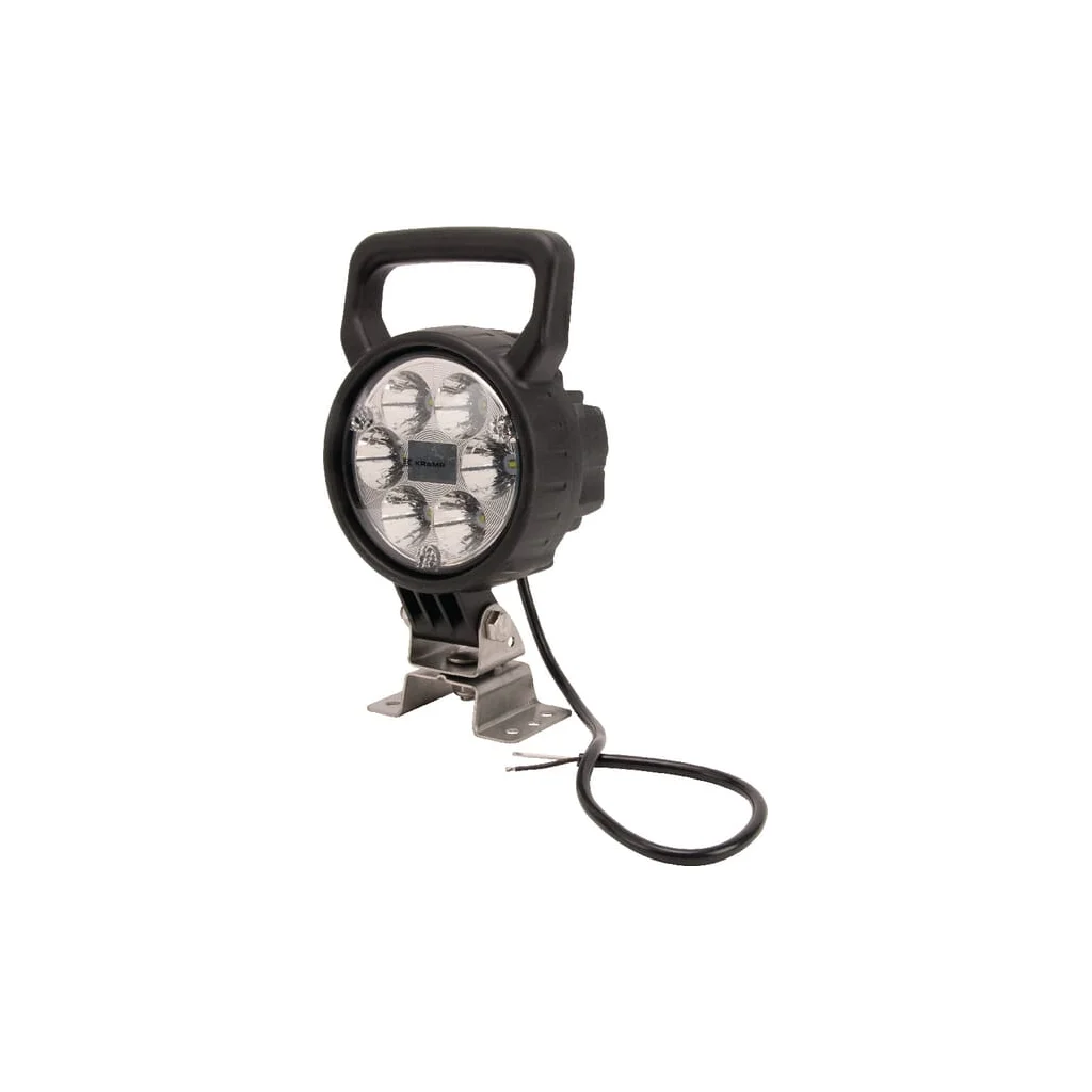 [AMAT2-337061] Lampă de lucru LED 25W 2000lm rotundă 10/30V diametru 117mm tip spot 6 LED-uri Kramp LA10016