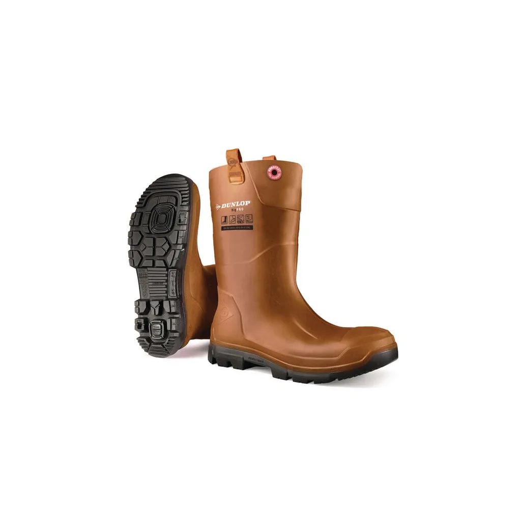 [AMAT2-337934] Cizme de protecție, mărimea 45, siguranță completă, căptușeală din blană RigPRO LJ2HR4845