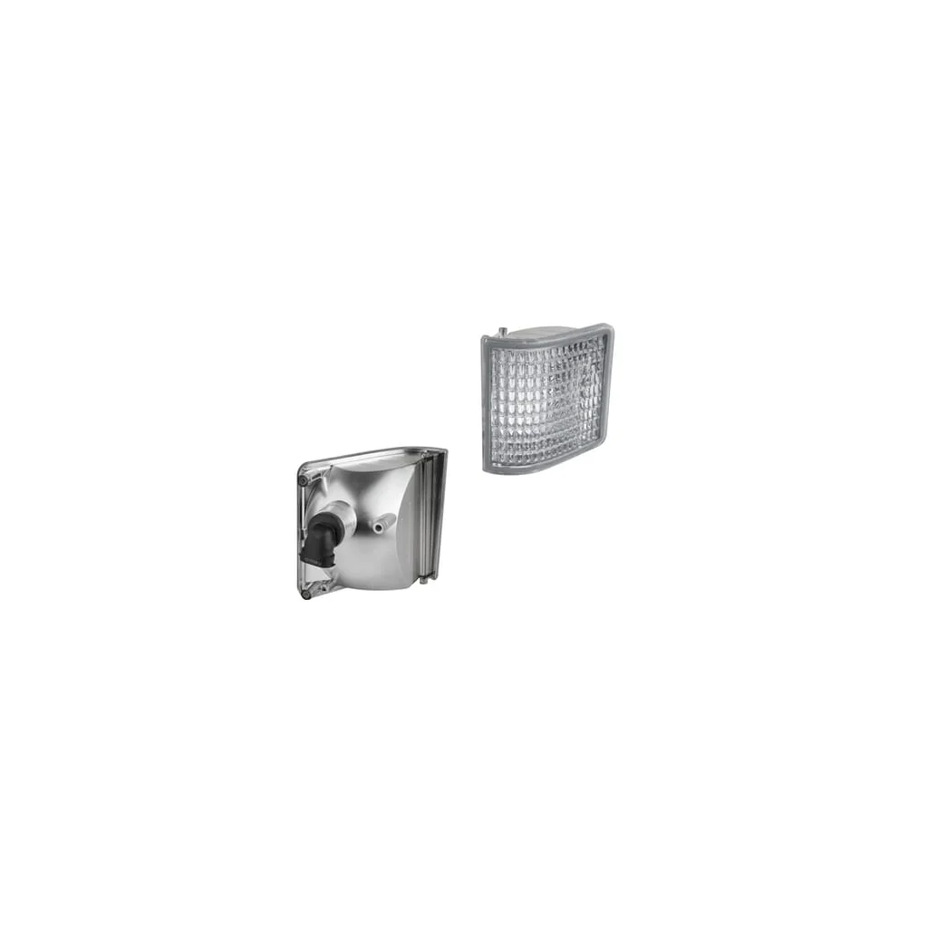 [AMAT2-338228] Lumină de lucru halogen colț, stânga, 12V, 50W, pătrată, albă, 98x110x111mm, mufă PGJ13, Wesem LPRE56601