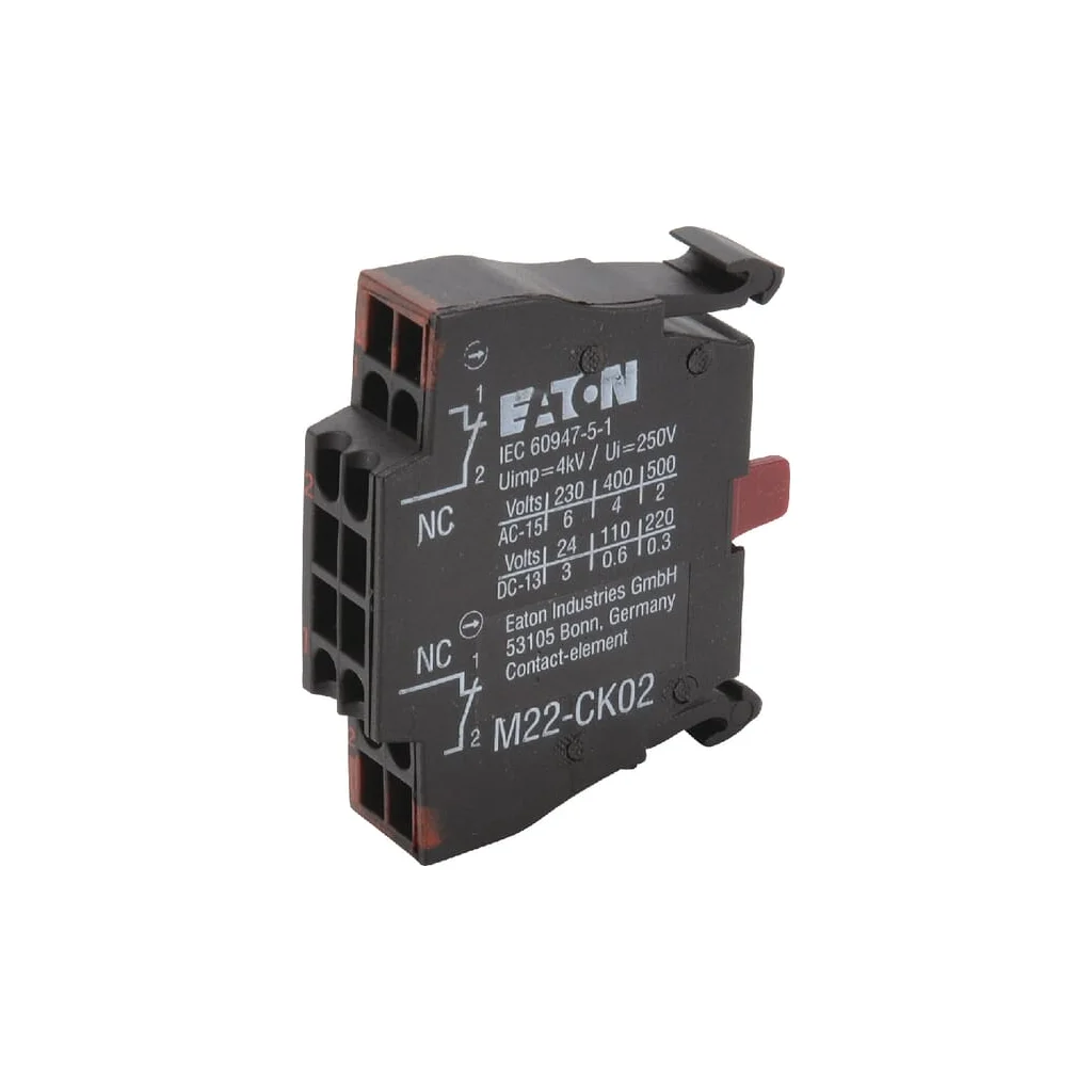 [AMAT2-340030] Element de contact Eaton, 2NC M22CK02