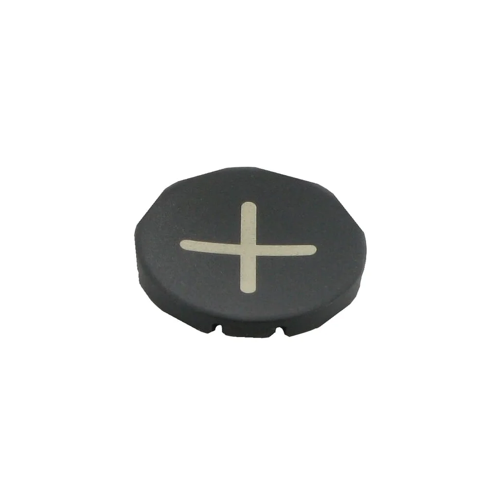 [AMAT2-340255] Placă buton negru "+" M22XDSX4