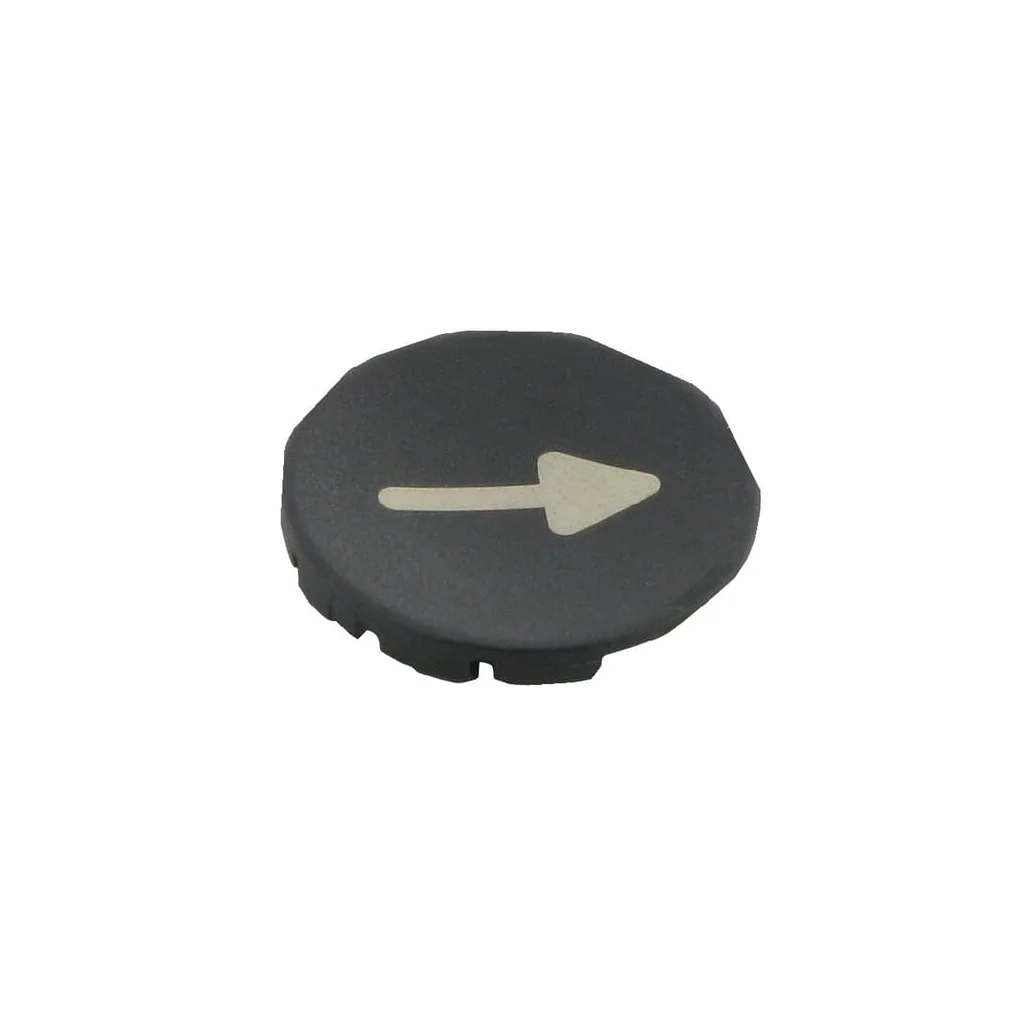 [AMAT2-340417] Placă buton negru "→" M22XDSX7