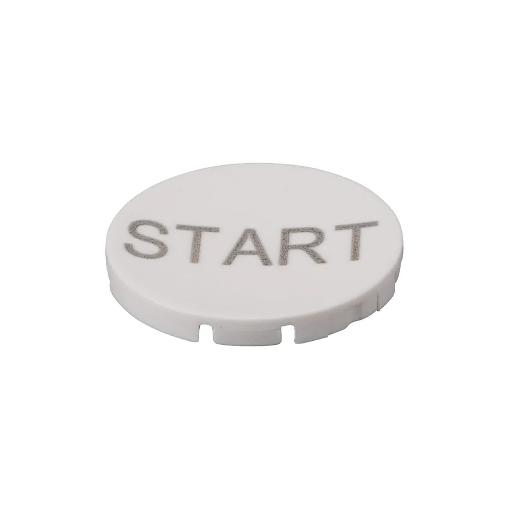 [AMAT2-340856] Placă buton albă "START" M22XDWGB1